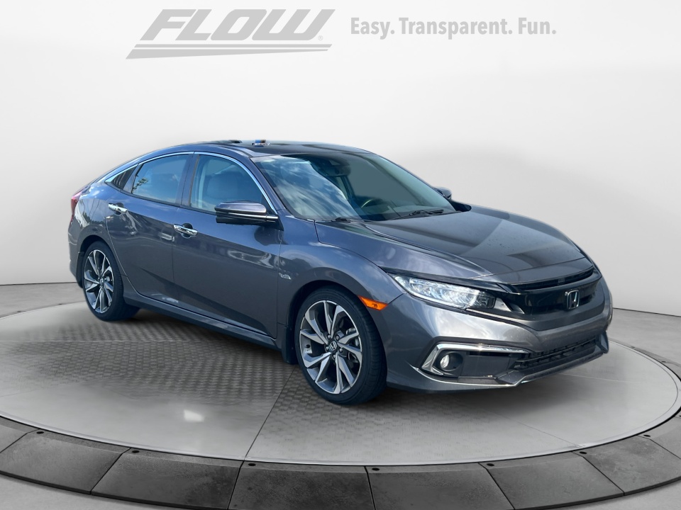 Gray 2019 Honda Civic Sedan Front-Wheel Drive Automatic