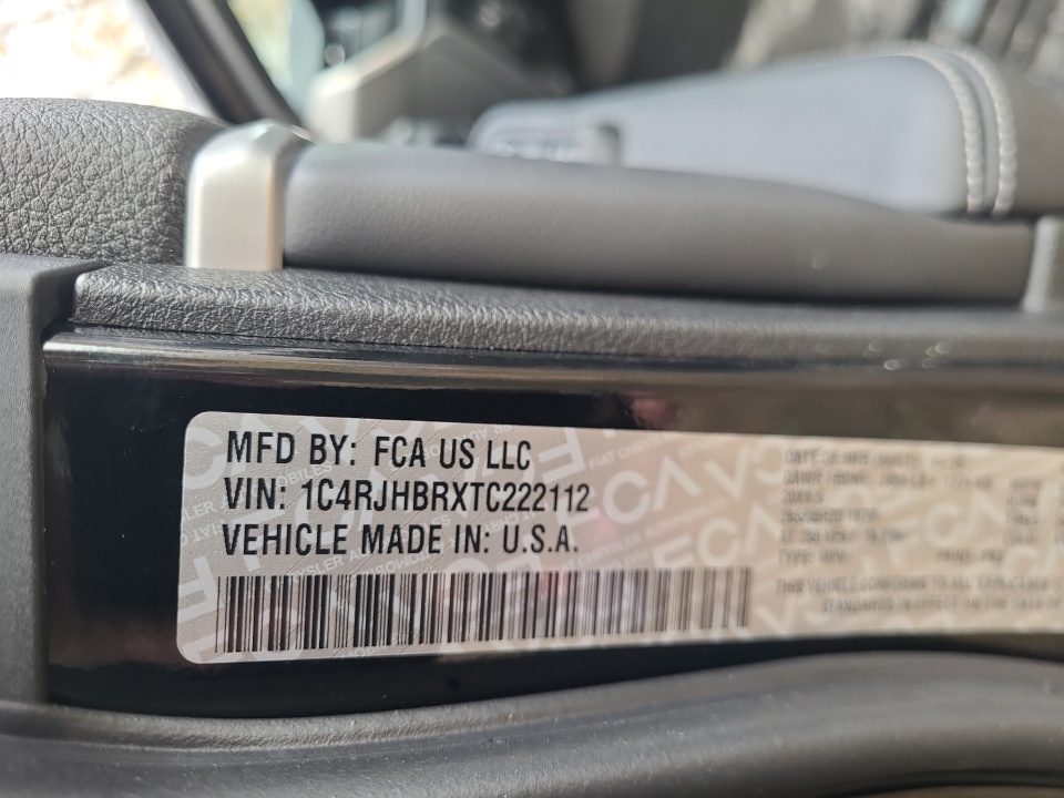 1C4RJHBRXTC222112 2026 Jeep Grand Cherokee Limited 4x4