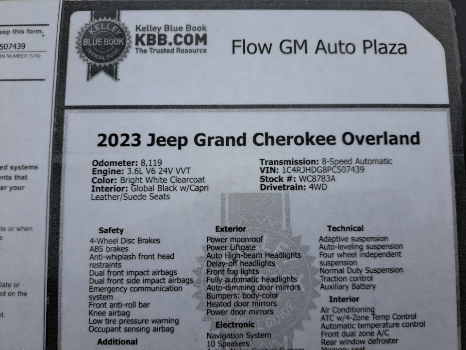 Used 2023 Jeep Grand Cherokee SUV