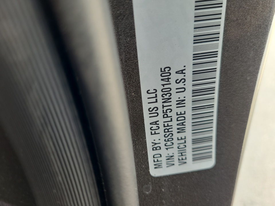 1C6SRFLP5TN301405 2026 Ram 1500 Rebel