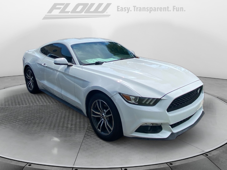 White 2016 Ford Mustang Coupe Rear-Wheel Drive Automatic