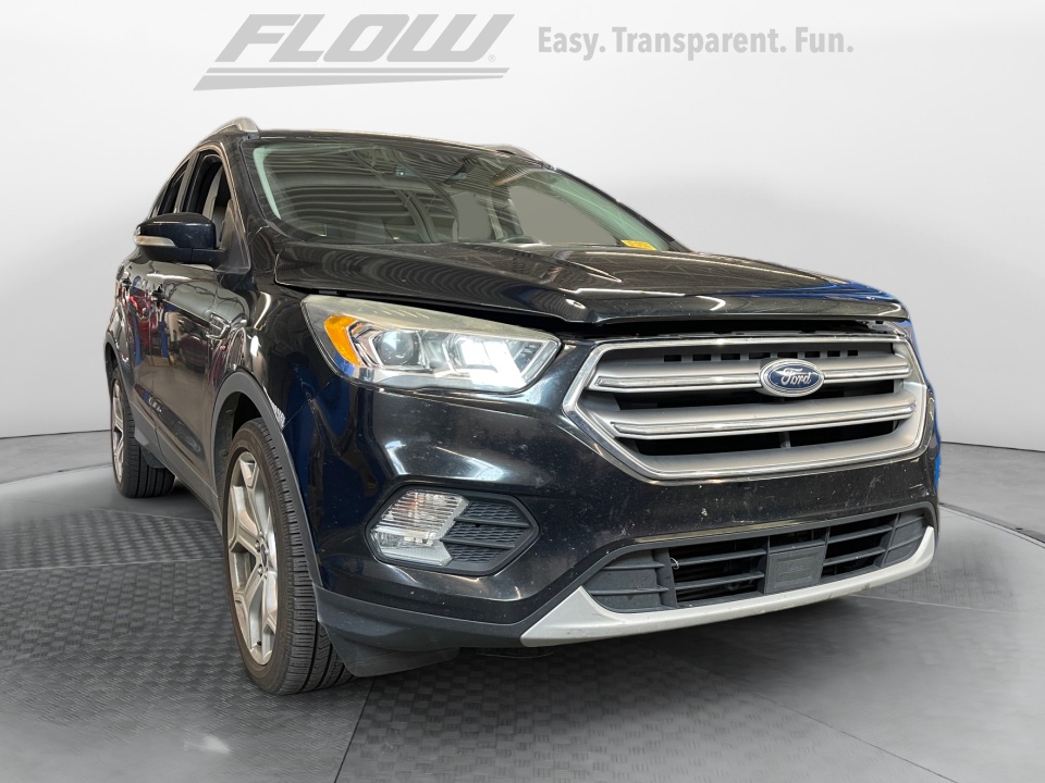 Black 2017 Ford Escape SUV / Crossover Front-Wheel Drive Automatic