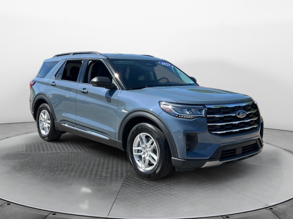 Blue 2025 Ford Explorer Active RWD SUV / Crossover Rear-Wheel Drive Automatic