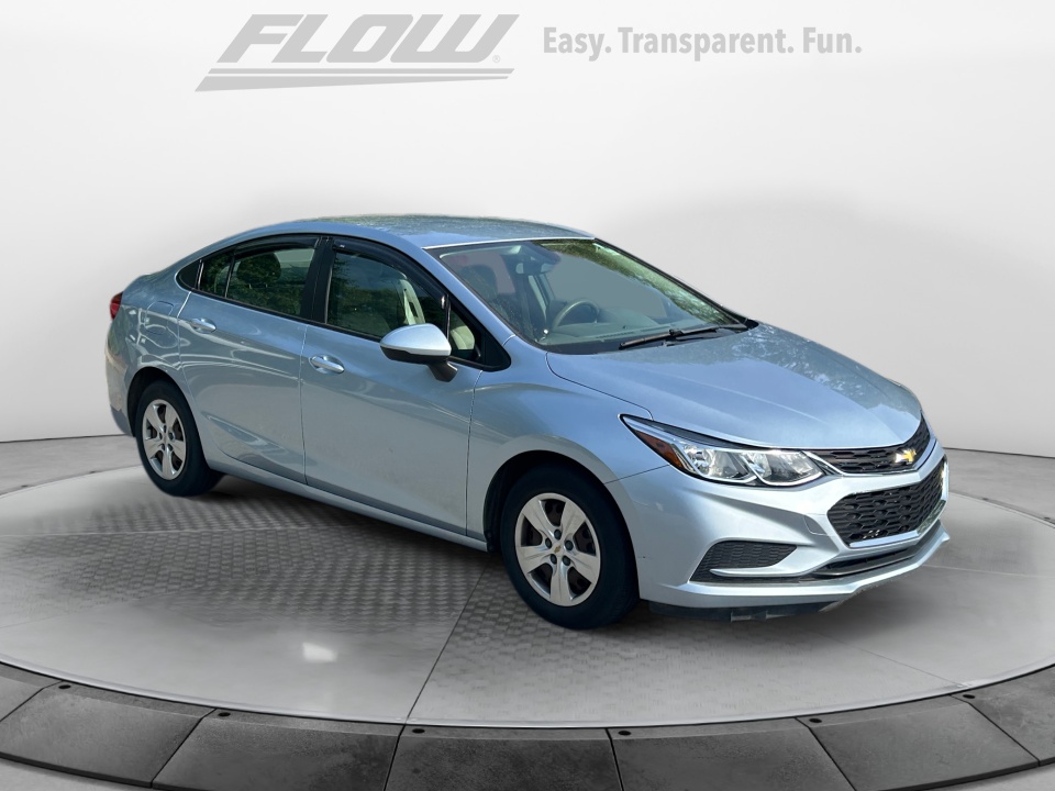 Blue 2018 Chevrolet Cruze Sedan Front-Wheel Drive Automatic