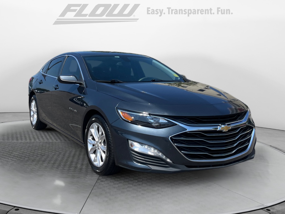 Gray 2020 Chevrolet Malibu Sedan Front-Wheel Drive Automatic