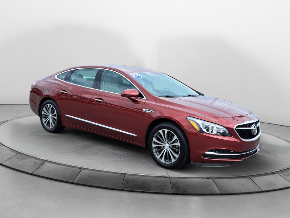 Red 2017 Buick LaCrosse Sedan Front-Wheel Drive Automatic