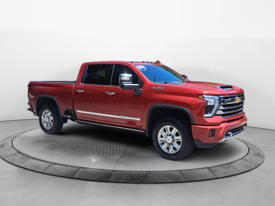 Red 2025 Chevrolet Silverado 2500HD Pickup Truck Four-Wheel Drive Automatic