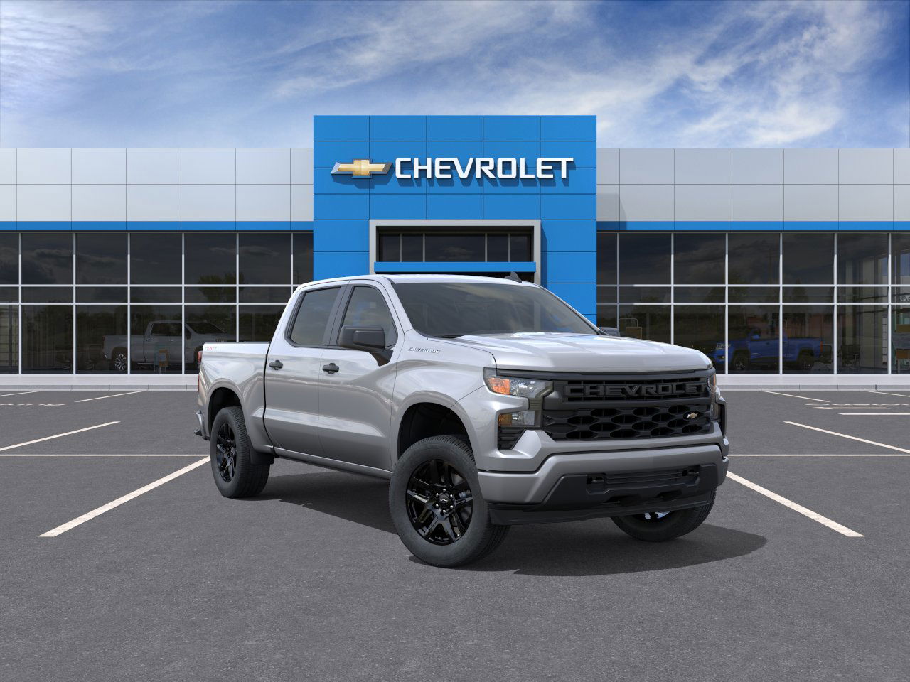 new 2026 Chevrolet Silverado 1500 4WD Crew Cab Short Bed Custom
