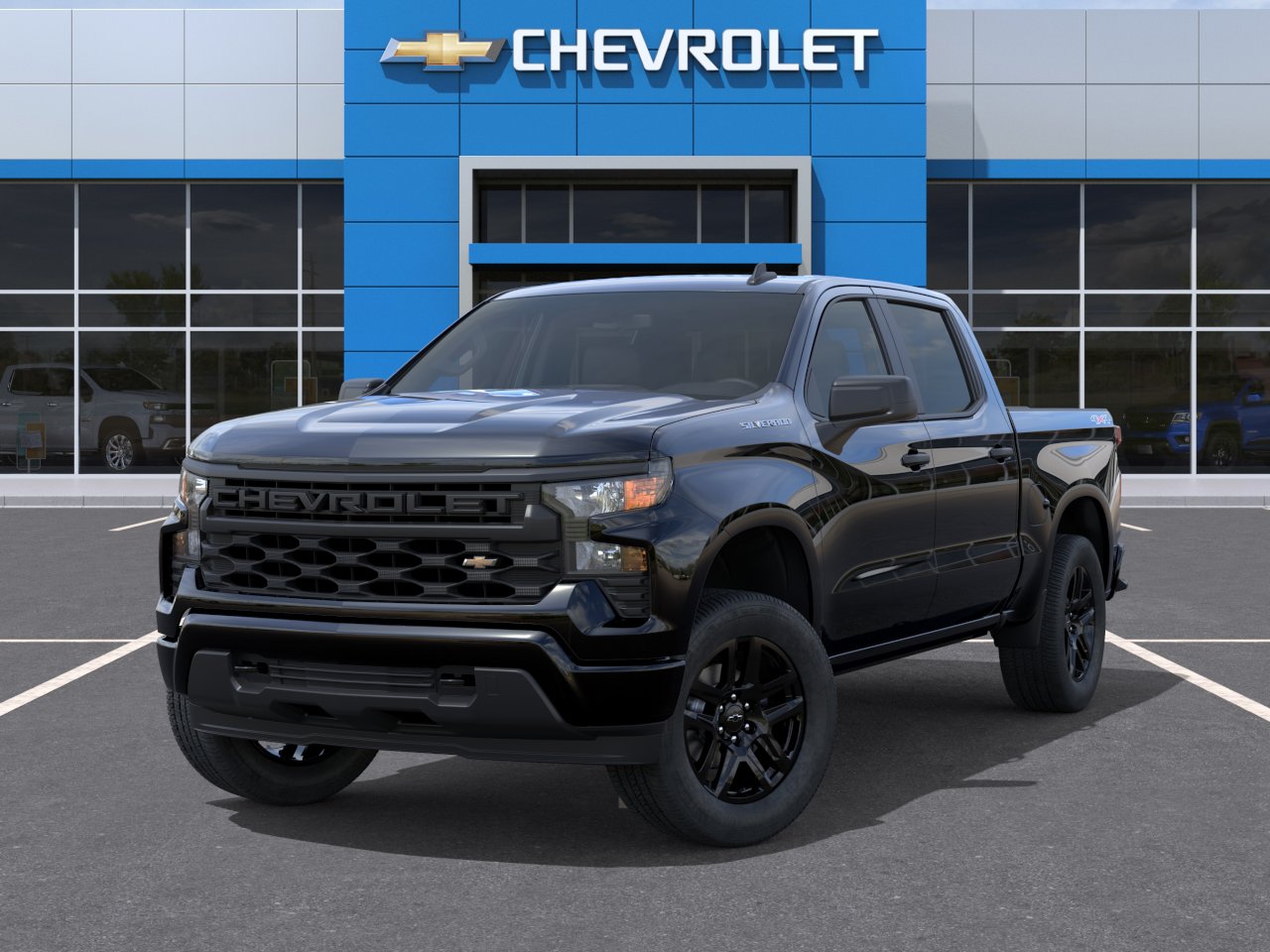 1GCPKBEK8TZ372782 2026 Chevrolet Silverado 1500 4WD Crew Cab Short Bed Custom