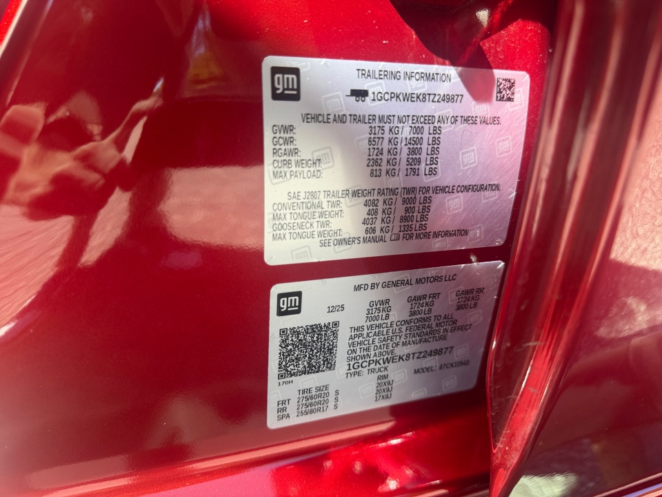 Used 2026 Chevrolet Silverado 1500 Truck