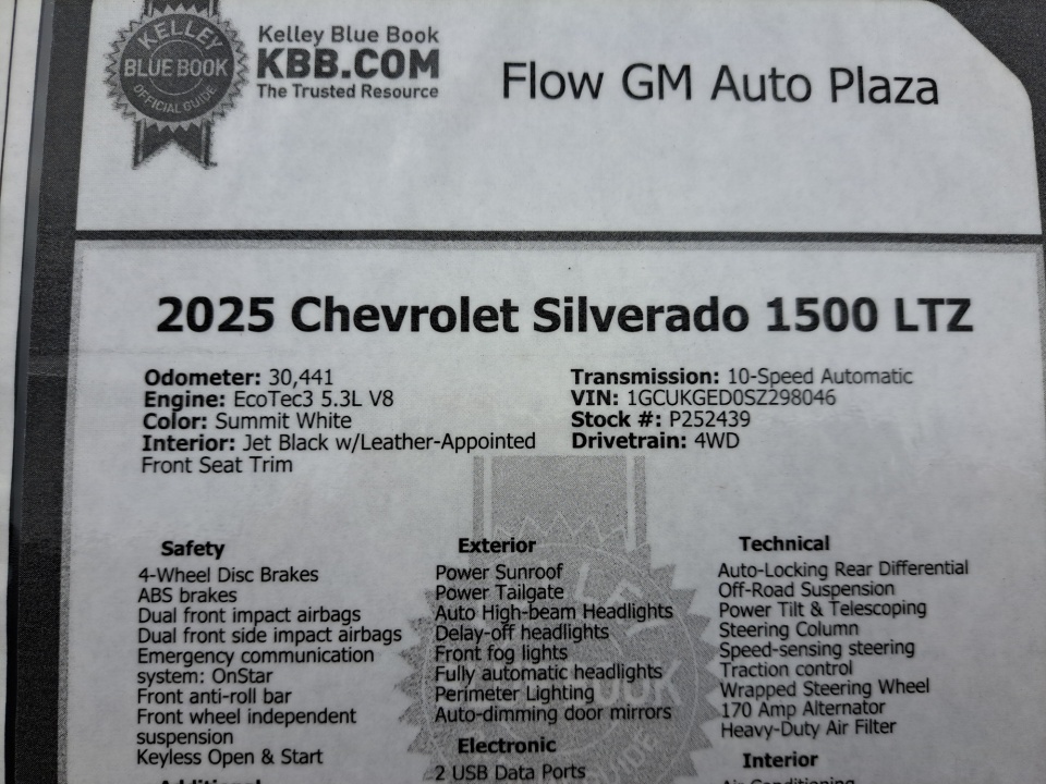 Used 2025 Chevrolet Silverado 1500 Truck