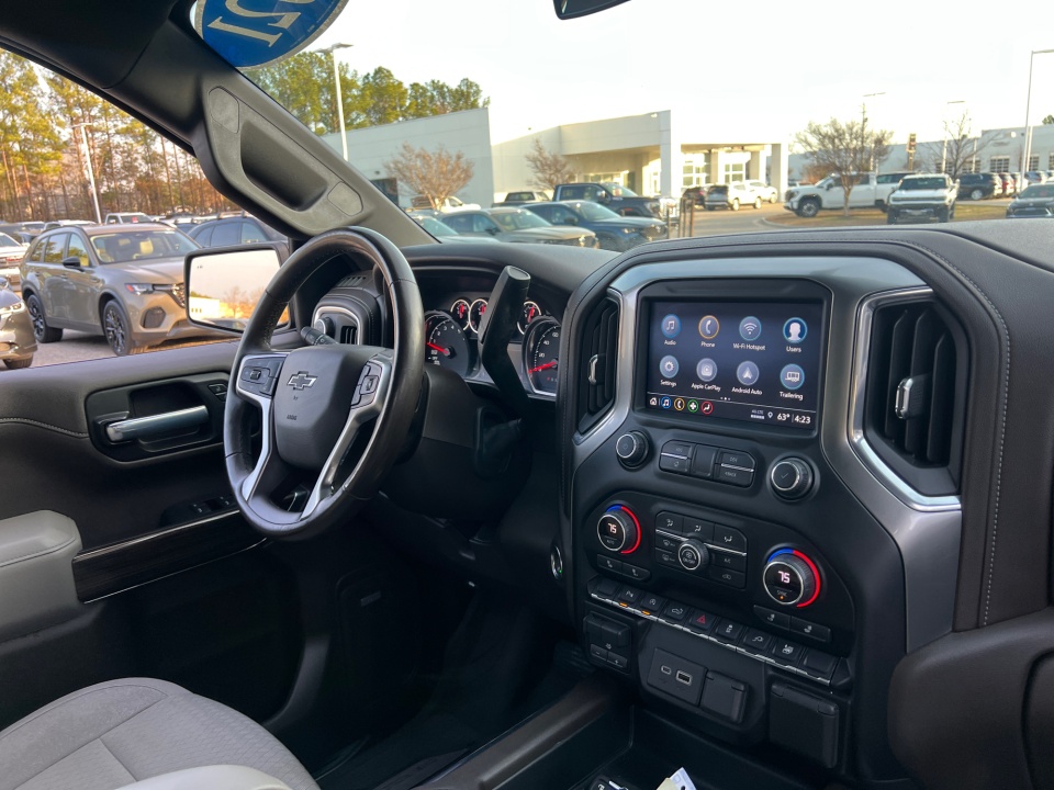 1GCUYEED8MZ274731 2021 Chevrolet Silverado 1500 4WD Crew Cab Short Bed RST