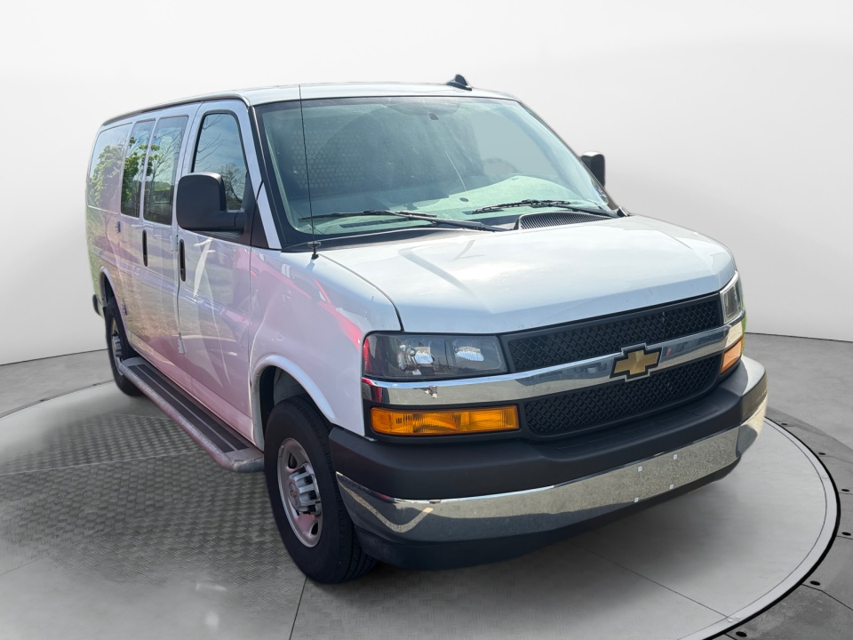 White 2024 Chevrolet Express Cargo 2500 RWD Van Rear-Wheel Drive Automatic