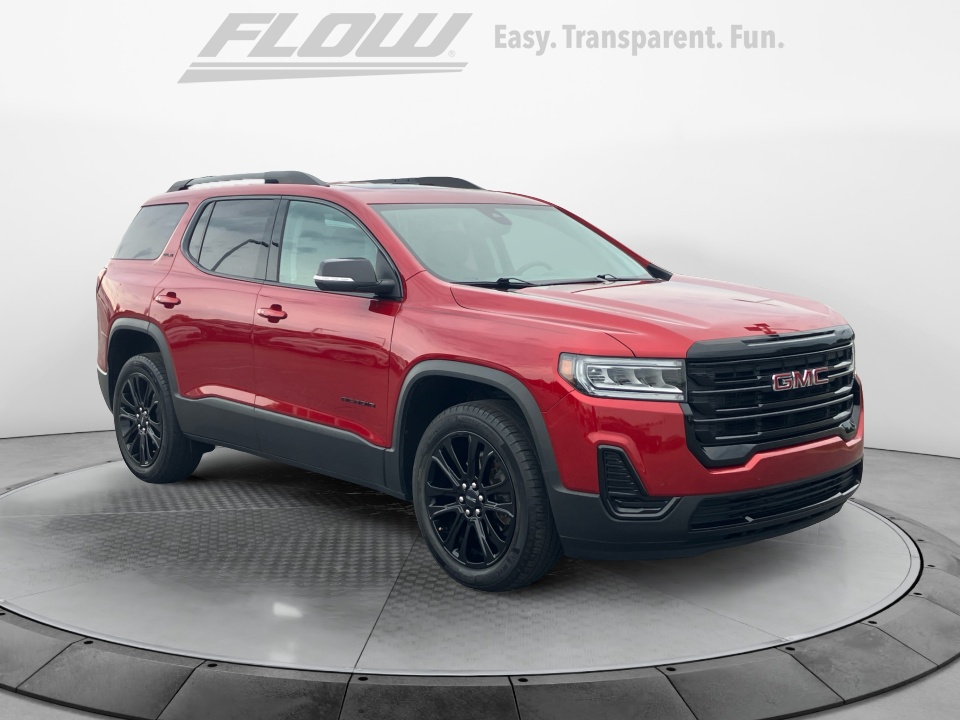 Red 2023 GMC Acadia SLE FWD SUV / Crossover Front-Wheel Drive Automatic