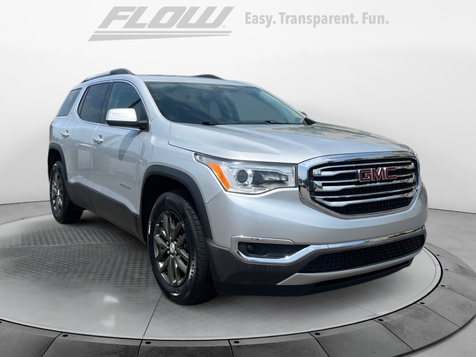 Silver 2019 GMC Acadia SUV / Crossover Front-Wheel Drive Automatic