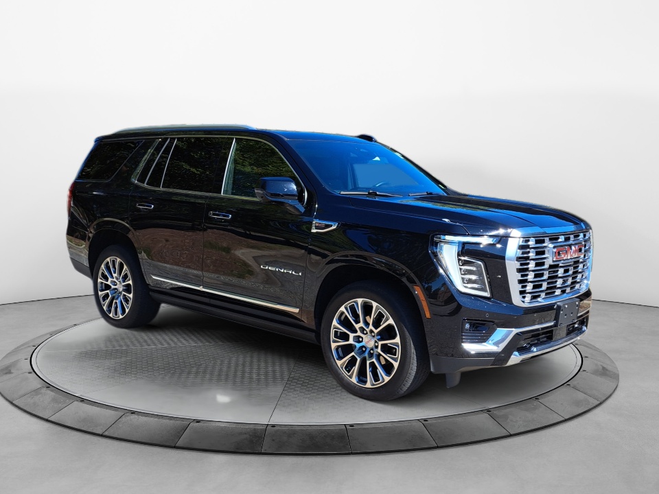 Black 2025 GMC Yukon SUV / Crossover Four-Wheel Drive Automatic