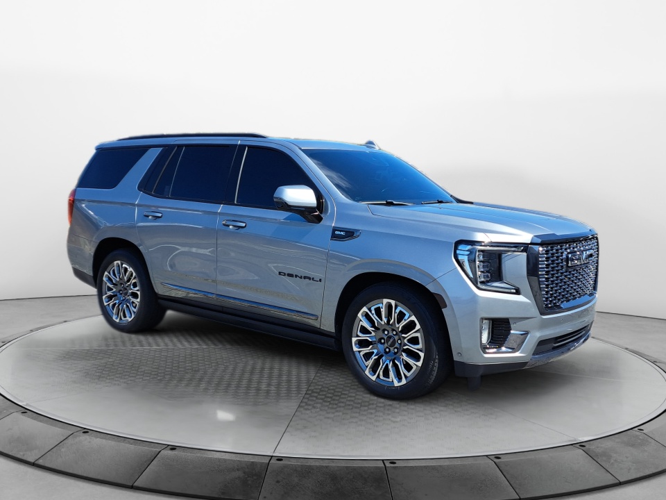 Gray 2024 GMC Yukon Denali Ultimate 4WD SUV / Crossover Four-Wheel Drive Automatic