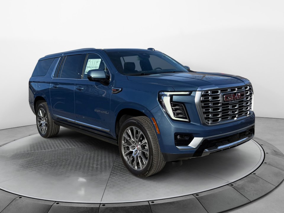 Blue 2026 GMC Yukon XL SUV / Crossover Four-Wheel Drive Automatic