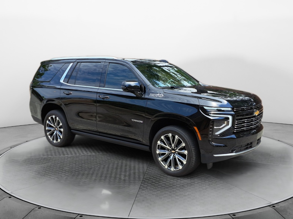 Black 2026 Chevrolet Tahoe SUV / Crossover Four-Wheel Drive Automatic