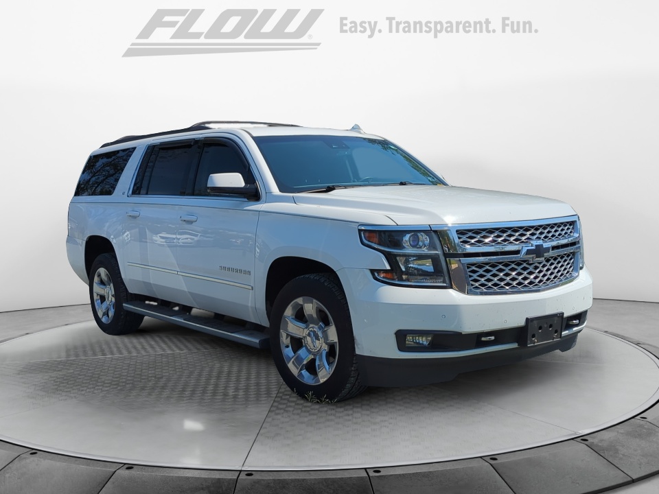 White 2017 Chevrolet Suburban SUV / Crossover Four-Wheel Drive Automatic