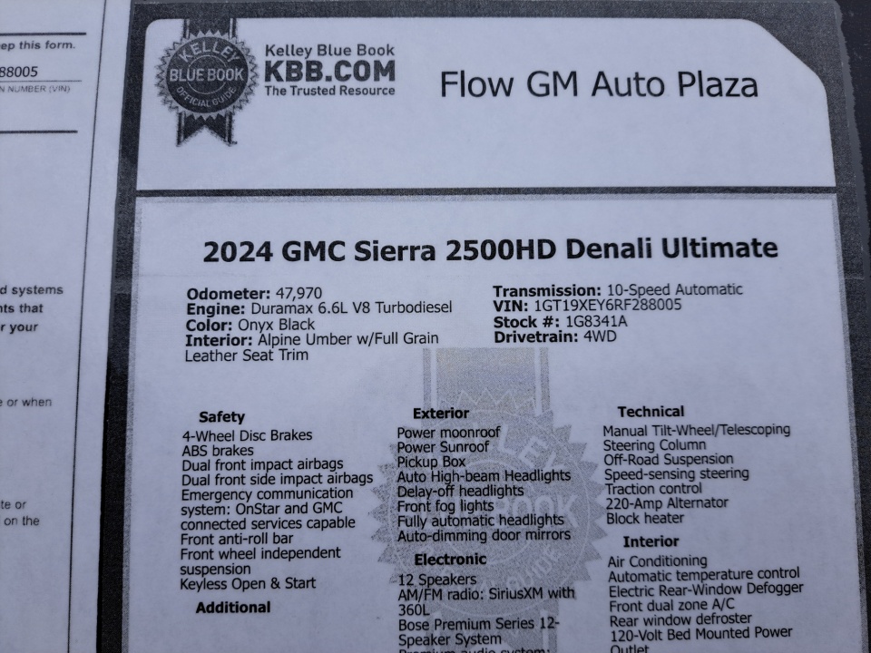 Used 2024 GMC Sierra 2500HD Truck