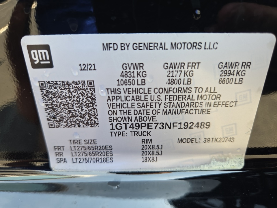 Used 2022 GMC Sierra 2500HD Truck