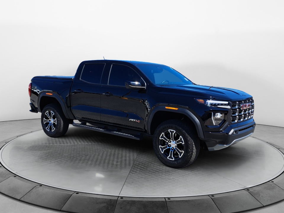 Black 2024 GMC Canyon Pickup Truck Four-Wheel Drive Automatic