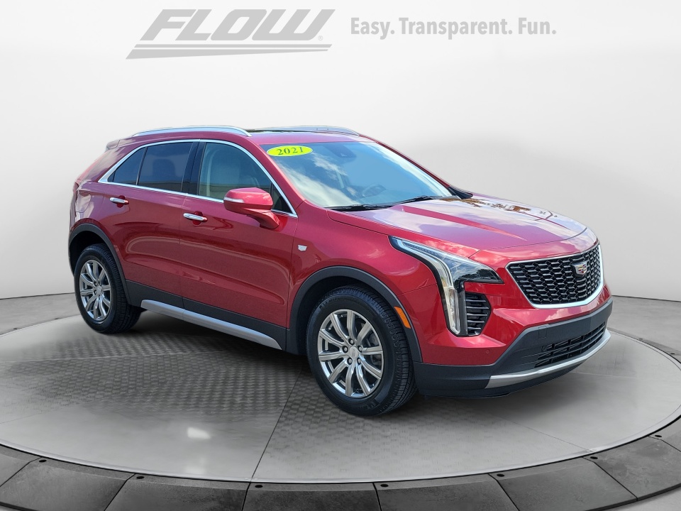 Red 2021 Cadillac XT4 Premium Luxury FWD SUV / Crossover Front-Wheel Drive Automatic