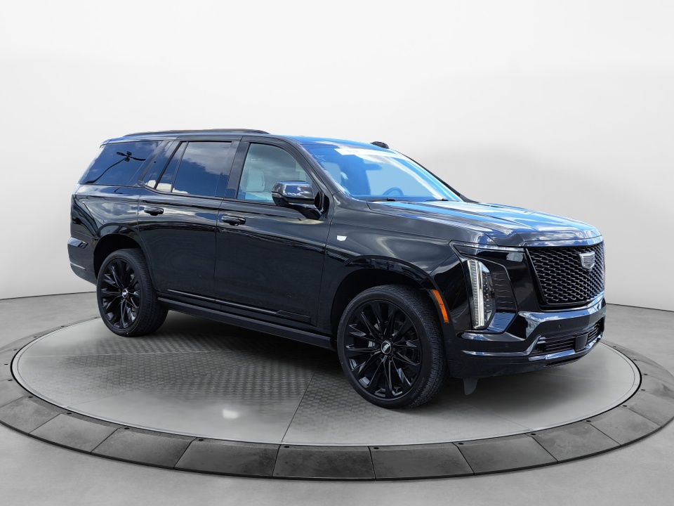 Black 2025 Cadillac Escalade SUV / Crossover Four-Wheel Drive Automatic
