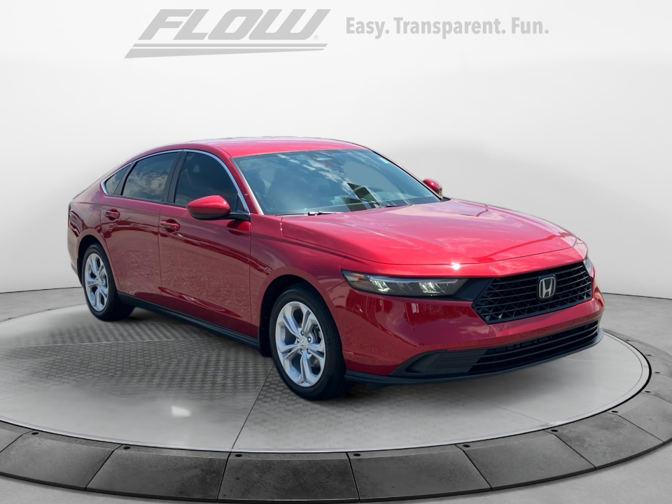 Black 2025 Honda Accord Sedan Front-Wheel Drive Automatic