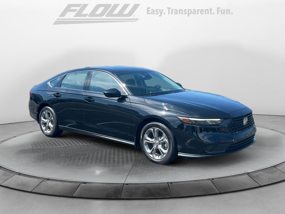 Black 2024 Honda Accord Sedan Front-Wheel Drive Automatic