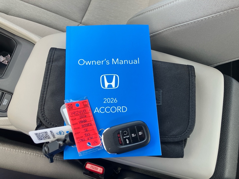 1HGCY1F48TA016761 2026 Honda Accord Sedan SE