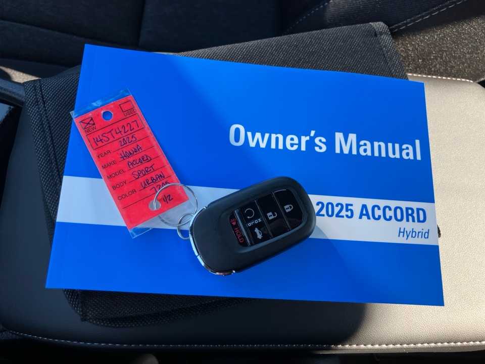 1HGCY2F52SA097205 2025 Honda Accord Hybrid Sport