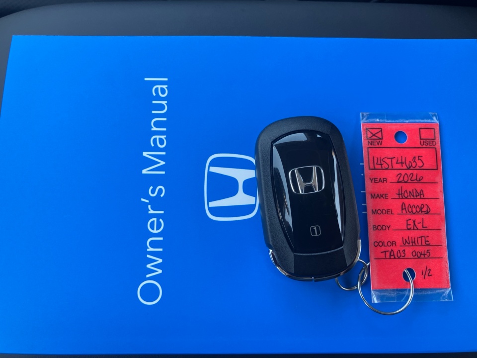 1HGCY2F69TA030045 2026 Honda Accord Hybrid EX-L