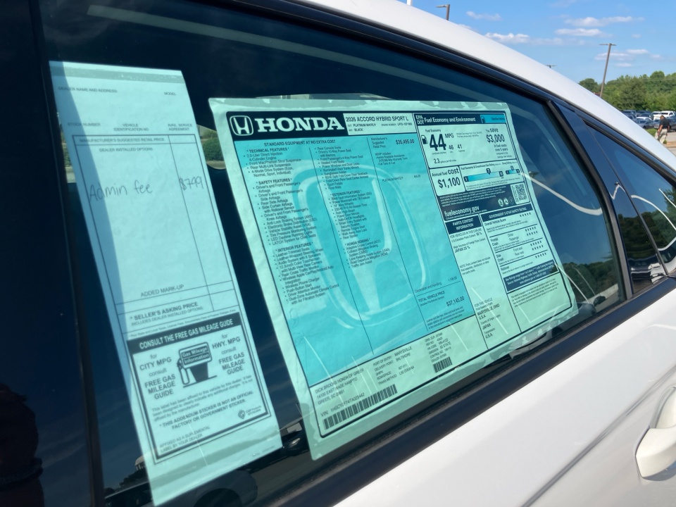 1HGCY2F74TA025442 2026 Honda Accord Hybrid Sport-L