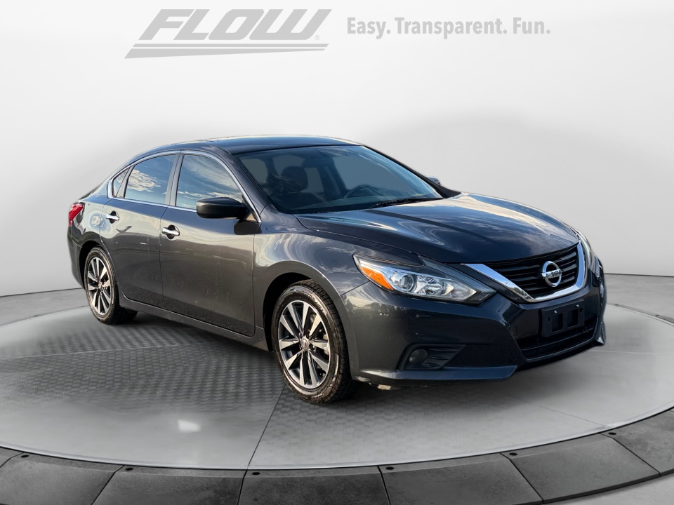 Blue 2017 Nissan Altima Sedan Front-Wheel Drive Automatic