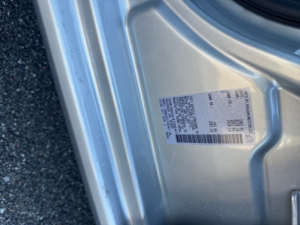 1N4BL4DVXSN420647 2025 Nissan Altima SV FWD