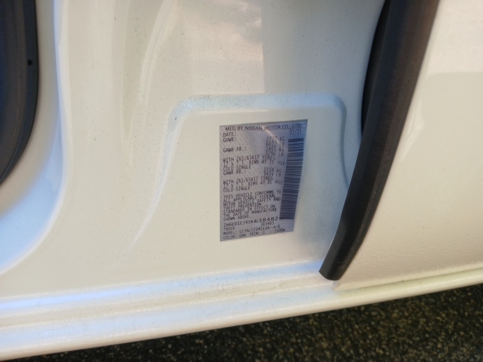Used 2025 Nissan Frontier Truck
