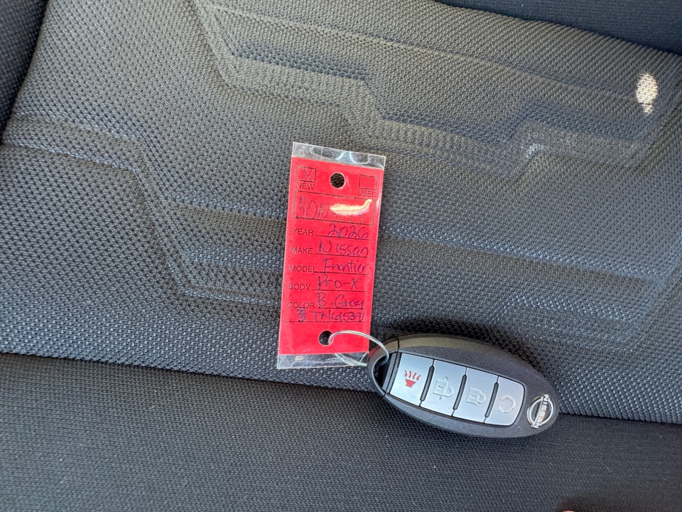 1N6ED1EJ5TN615391 2026 Nissan Frontier Crew Cab PRO-X 4x2