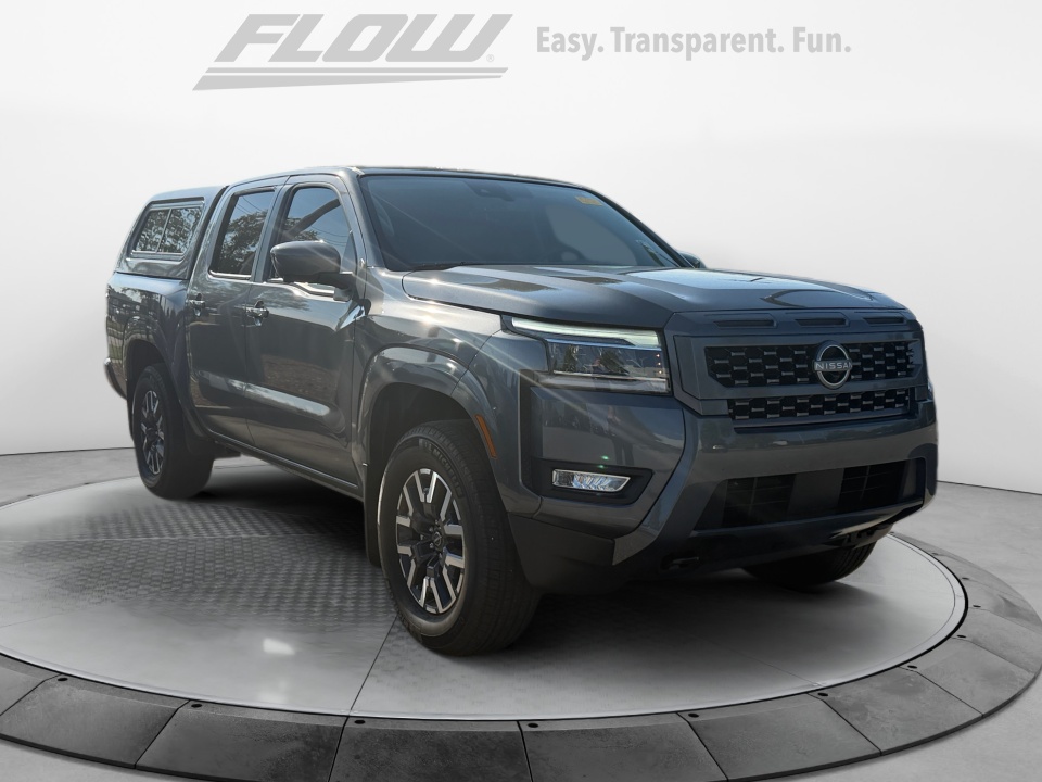 Gray 2025 Nissan Frontier Pickup Truck Four-Wheel Drive Automatic