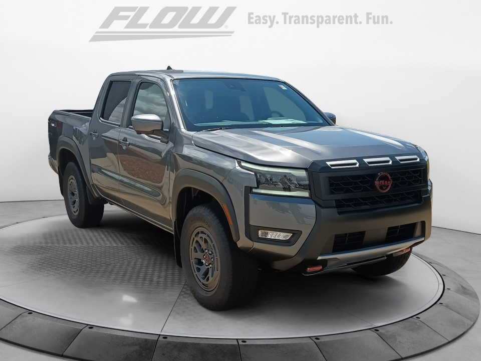 Gray 2026 Nissan Frontier Pickup Truck Four-Wheel Drive Automatic