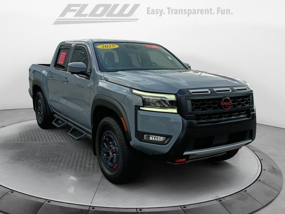 Gray 2025 Nissan Frontier Pickup Truck Four-Wheel Drive Automatic
