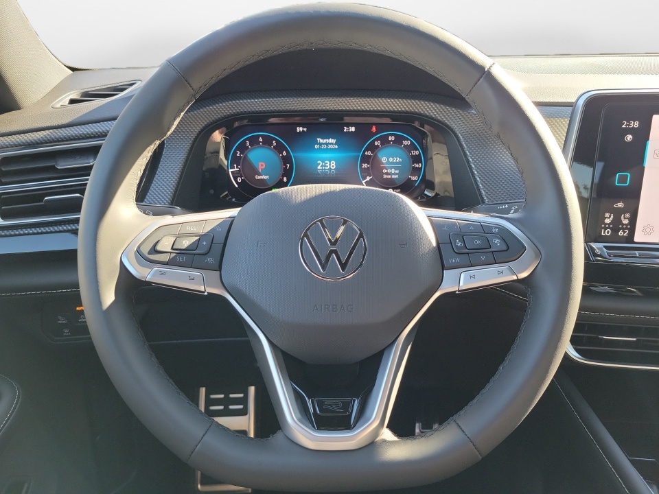 1V2AC2CA5TC216200 2026 Volkswagen Atlas Cross Sport SEL R-Line Black