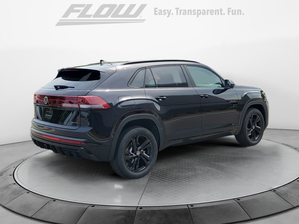 1V2AC2CA7TC225481 2026 Volkswagen Atlas Cross Sport SEL R-Line Black