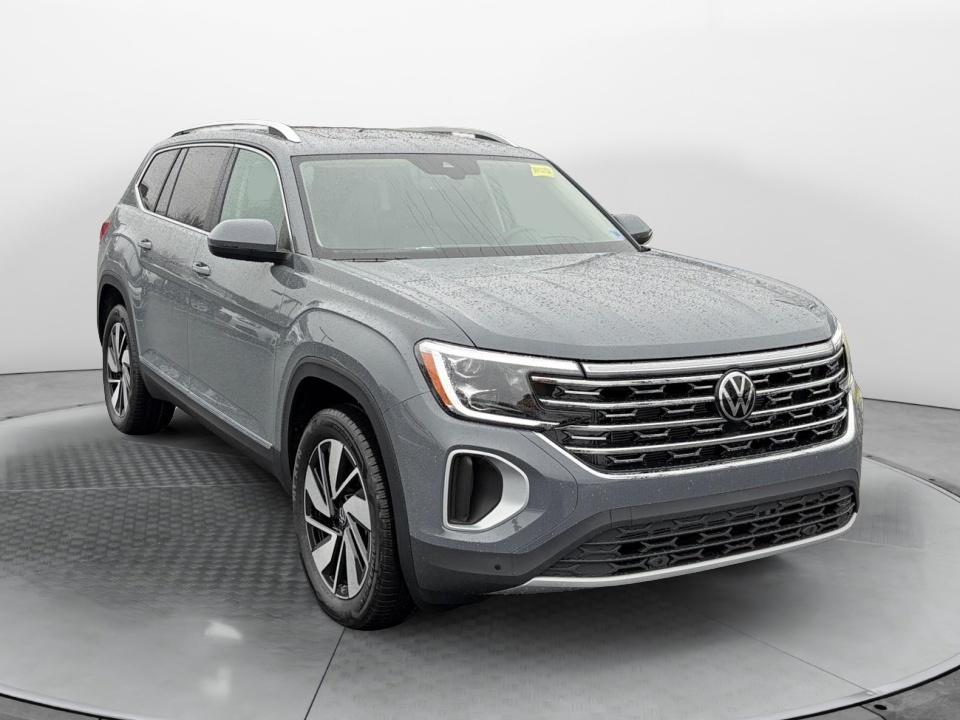 Gray 2026 Volkswagen Atlas SUV / Crossover All-Wheel Drive Automatic