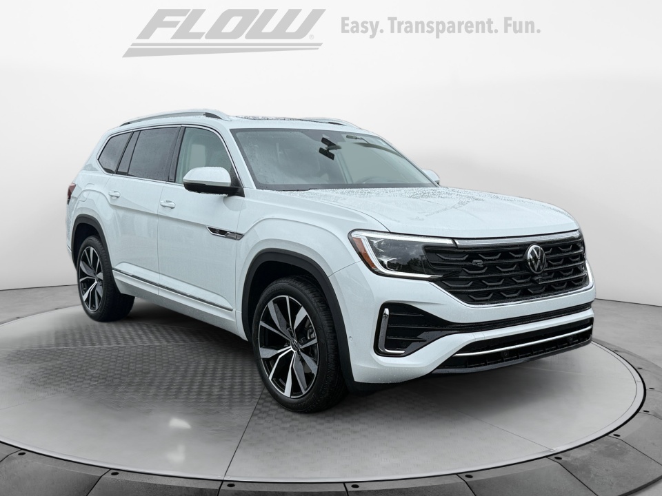 White 2026 Volkswagen Atlas SEL Premium R-Line 4Motion SUV / Crossover All-Wheel Drive Automatic