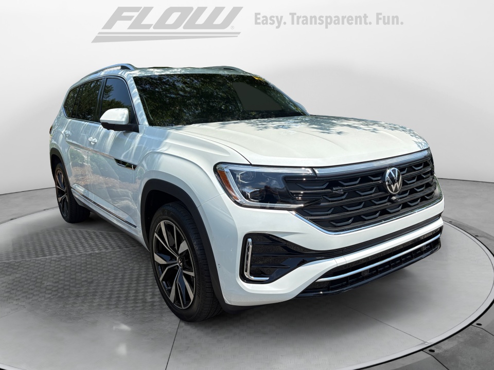 White 2026 Volkswagen Atlas SEL Premium R-Line 4Motion SUV / Crossover All-Wheel Drive Automatic