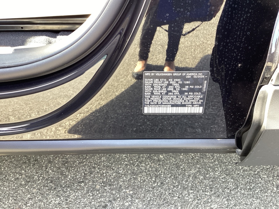 1V2JN2CA5TC550088 2026 Volkswagen Atlas SE with Technology