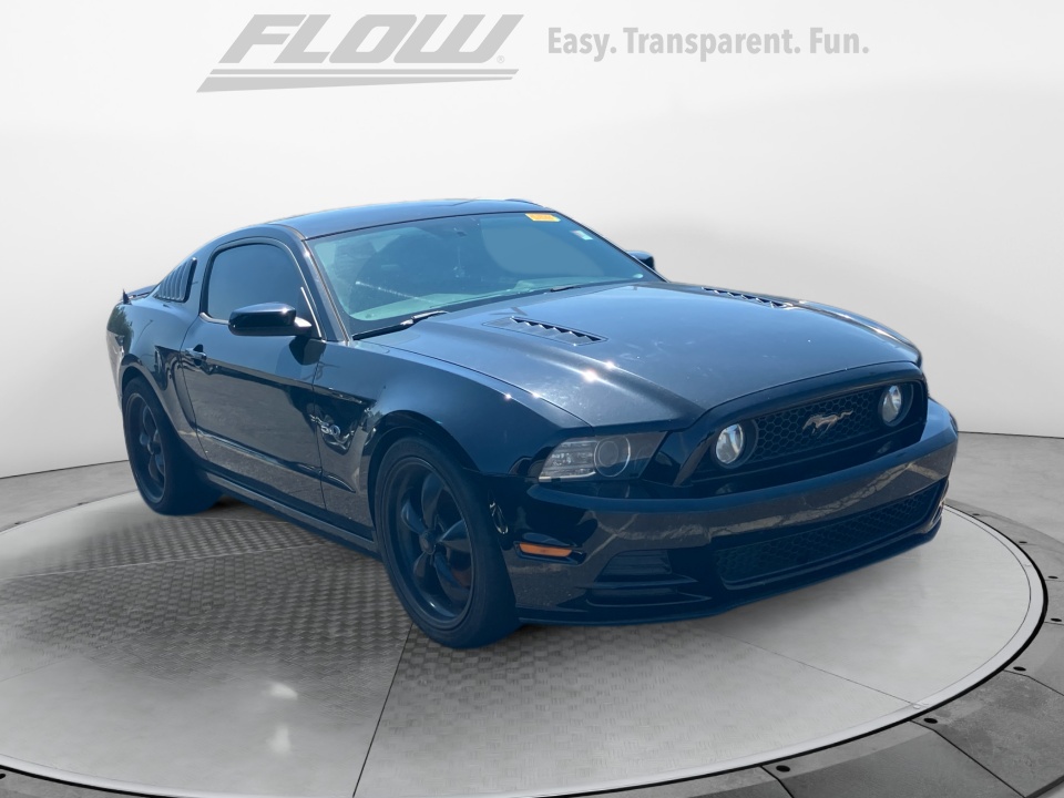 Black 2014 Ford Mustang Coupe Rear-Wheel Drive Automatic