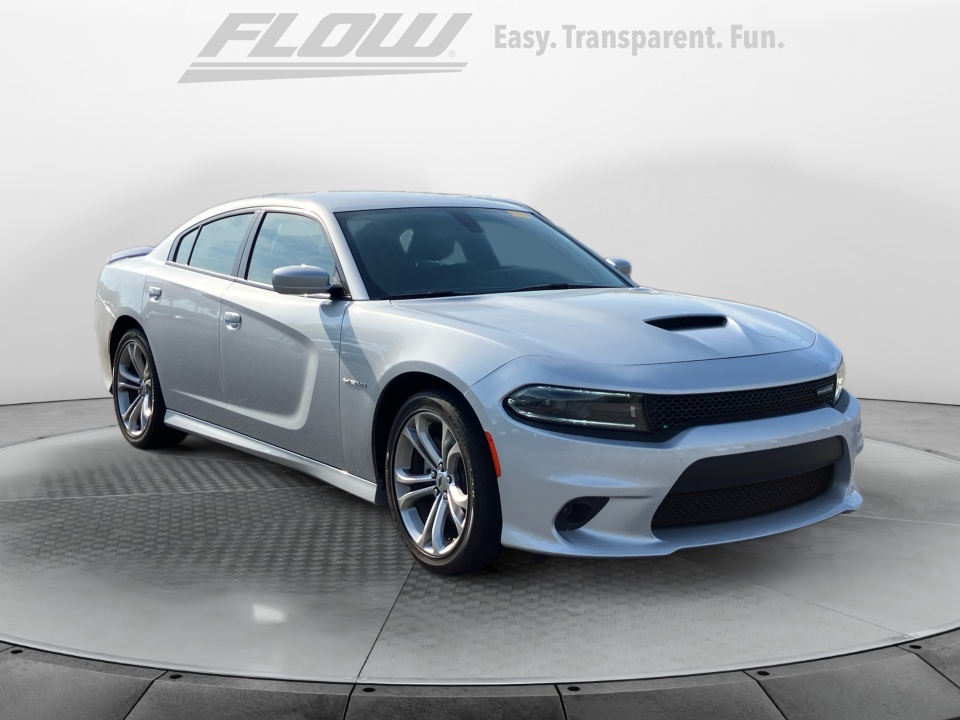 Silver 2022 Dodge Charger R/T RWD Sedan Rear-Wheel Drive Automatic